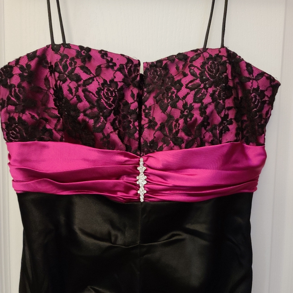 Spaghetti strap party dress